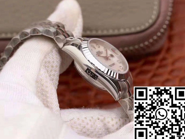 Lady White Datejust Dial 28MM Rolex 1023